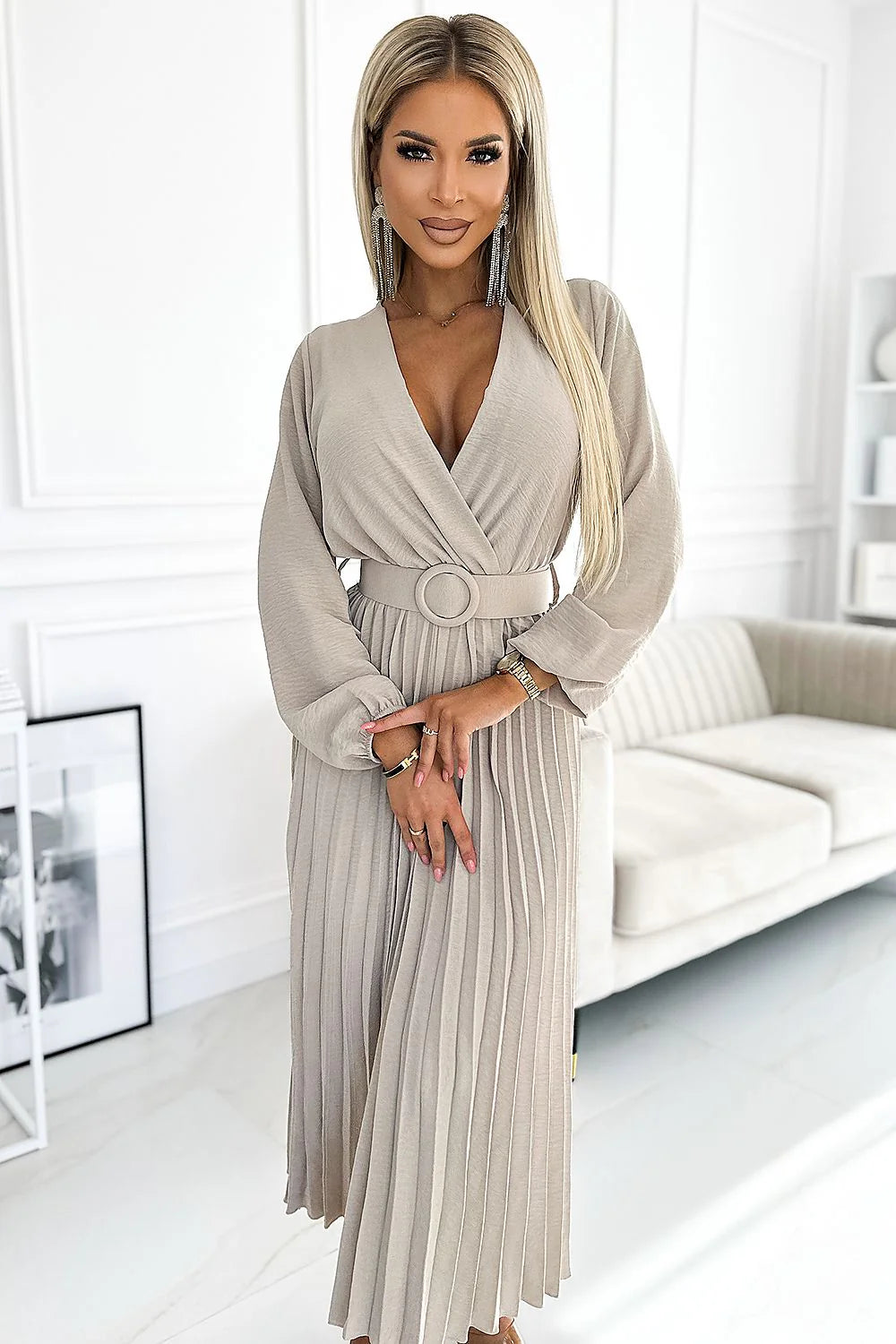 Alkalmi ruha - Numoco - drapp