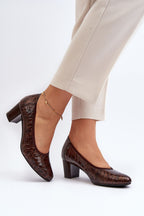  Magassárkú körömcipő model 192918 Step in style 