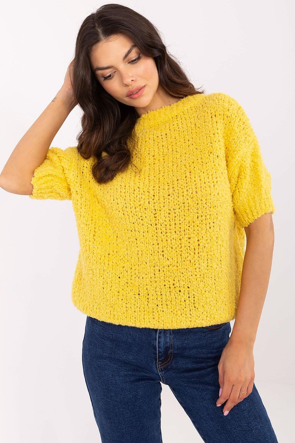  Rövidujjú pulóver model 207600 Italy Moda 