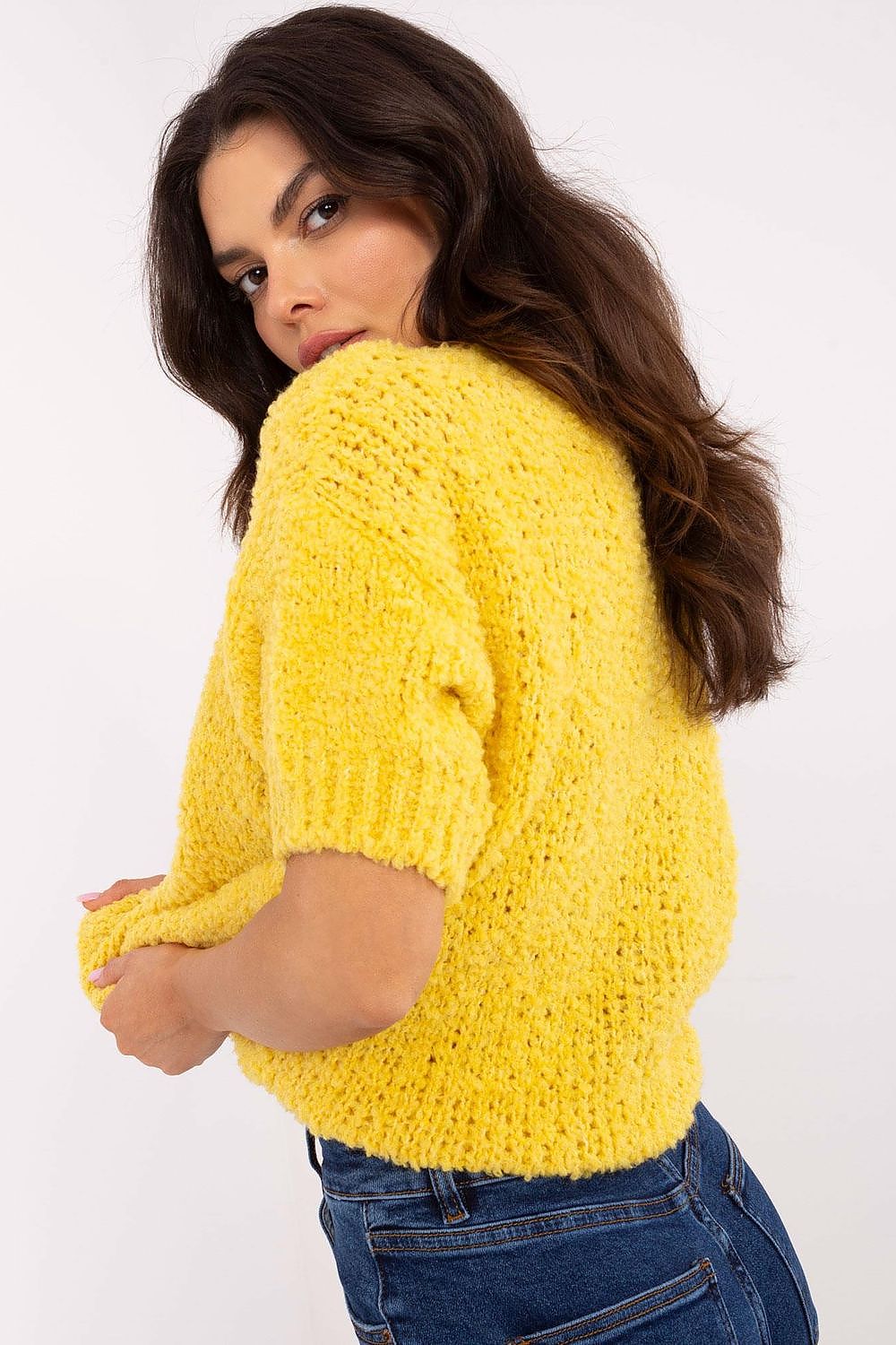  Rövidujjú pulóver model 207600 Italy Moda 