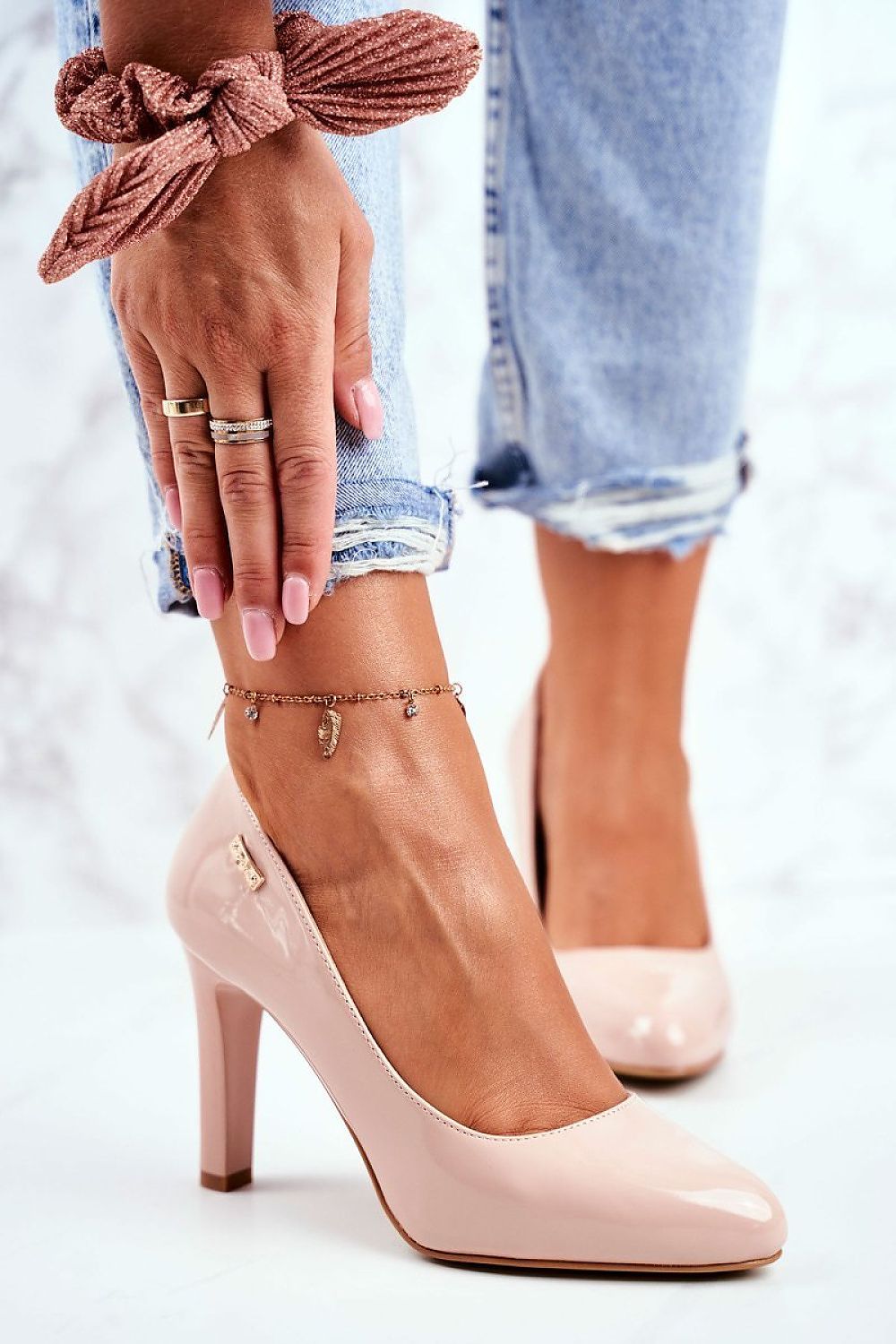 Magassárkú körömcipő model 208447 Step in style 