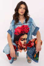  Rövid ujjú ing model 210032 Italy Moda 