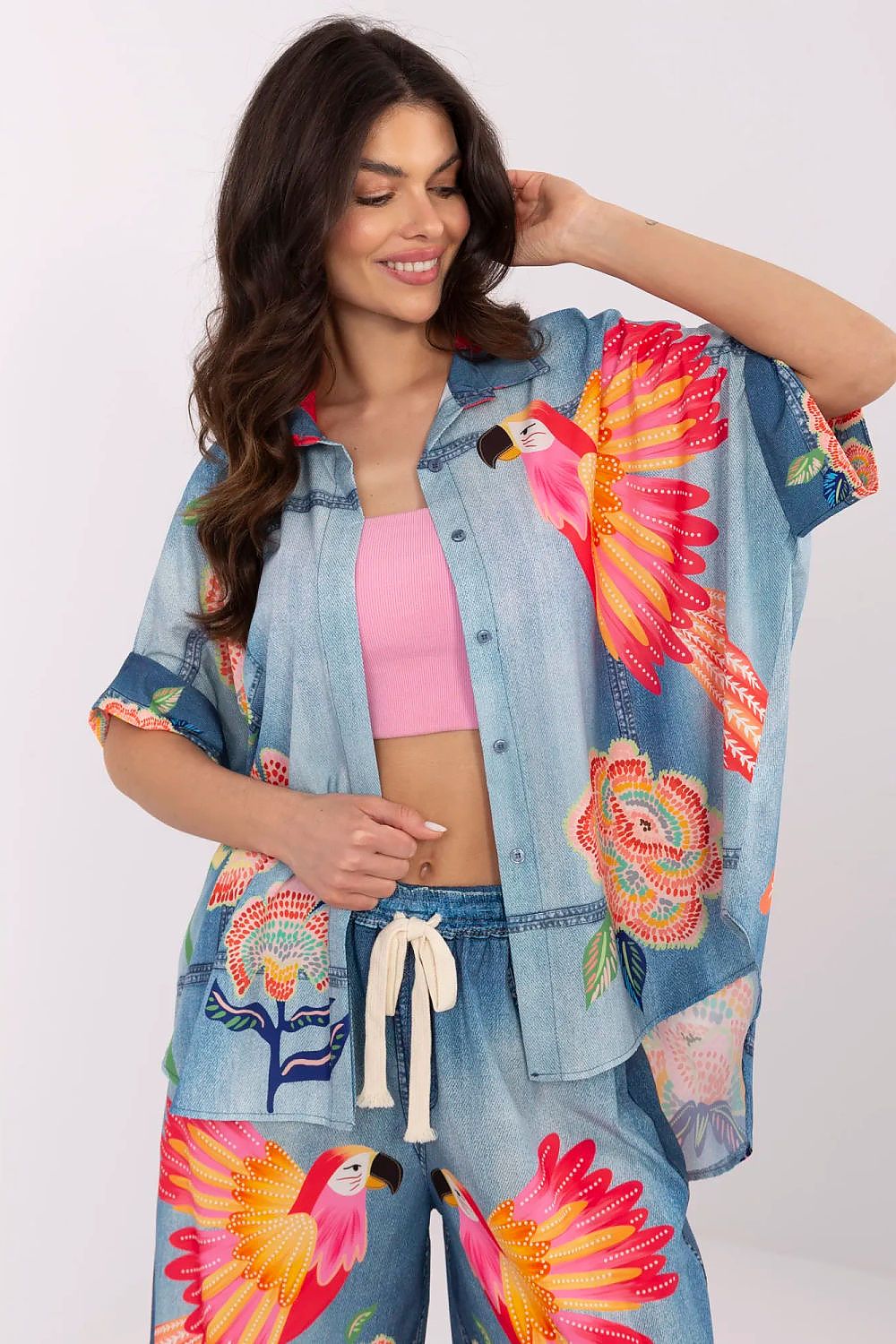  Rövid ujjú ing model 210033 Italy Moda 