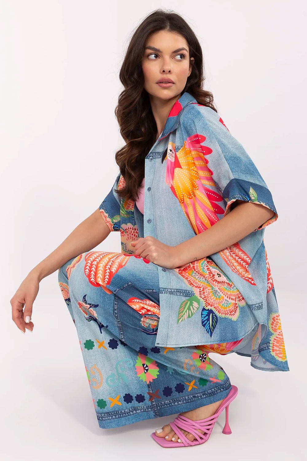  Rövid ujjú ing model 210033 Italy Moda 