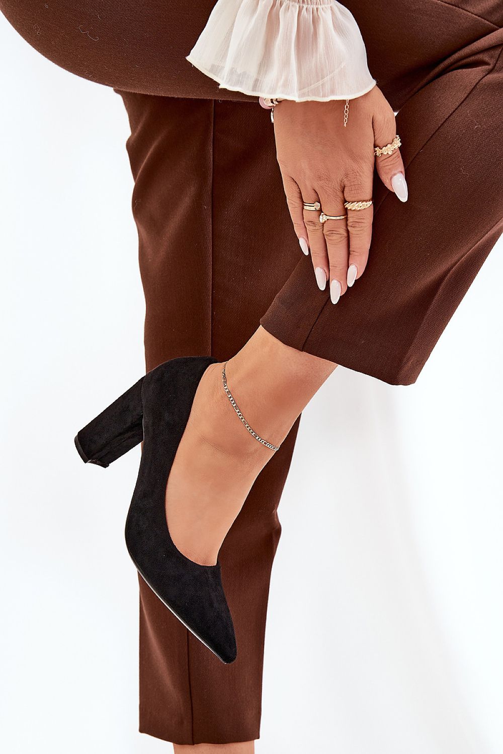  Magassárkú körömcipő model 211072 Step in style 