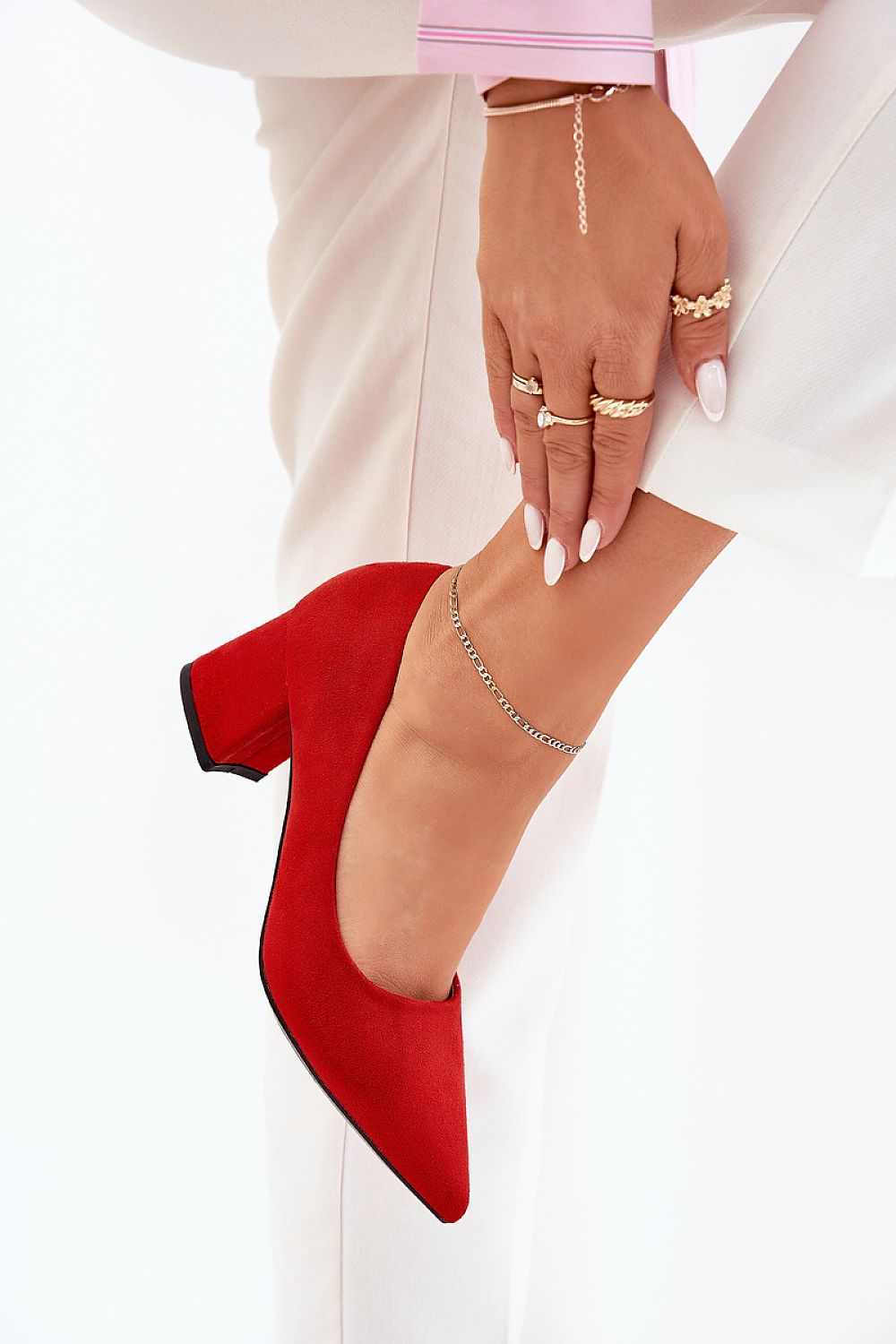  Magassárkú körömcipő model 211078 Step in style 