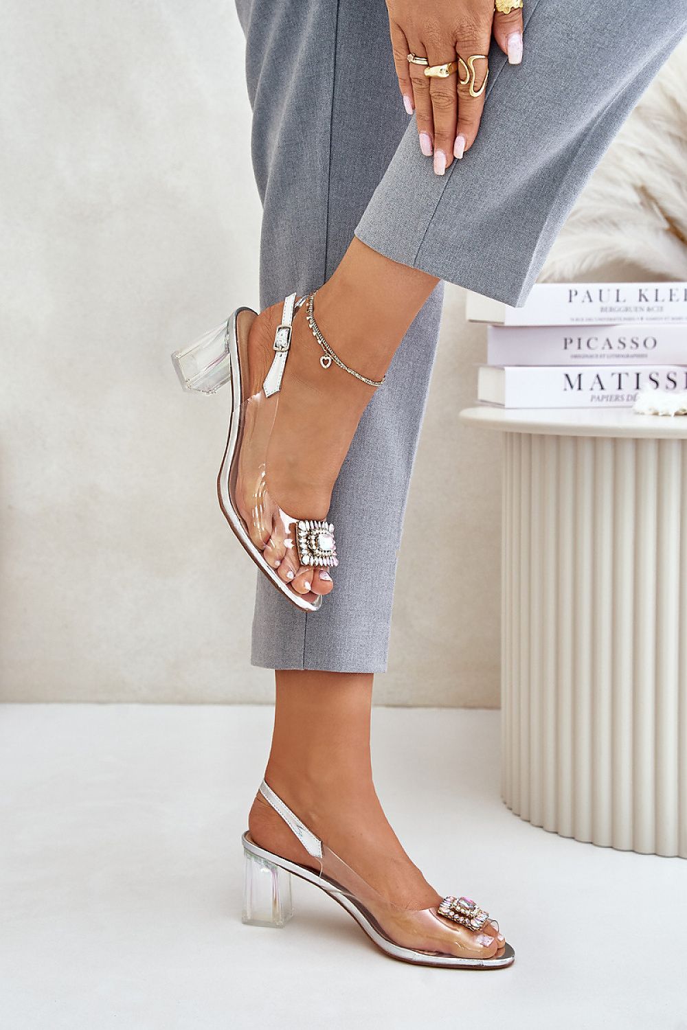  Magassarkú szandál model 215722 Step in style 