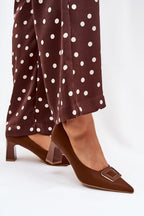  Magassárkú körömcipő model 216023 Step in style 
