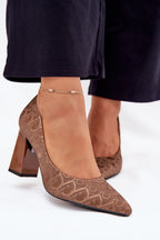  Magassárkú körömcipő model 216309 Step in style 