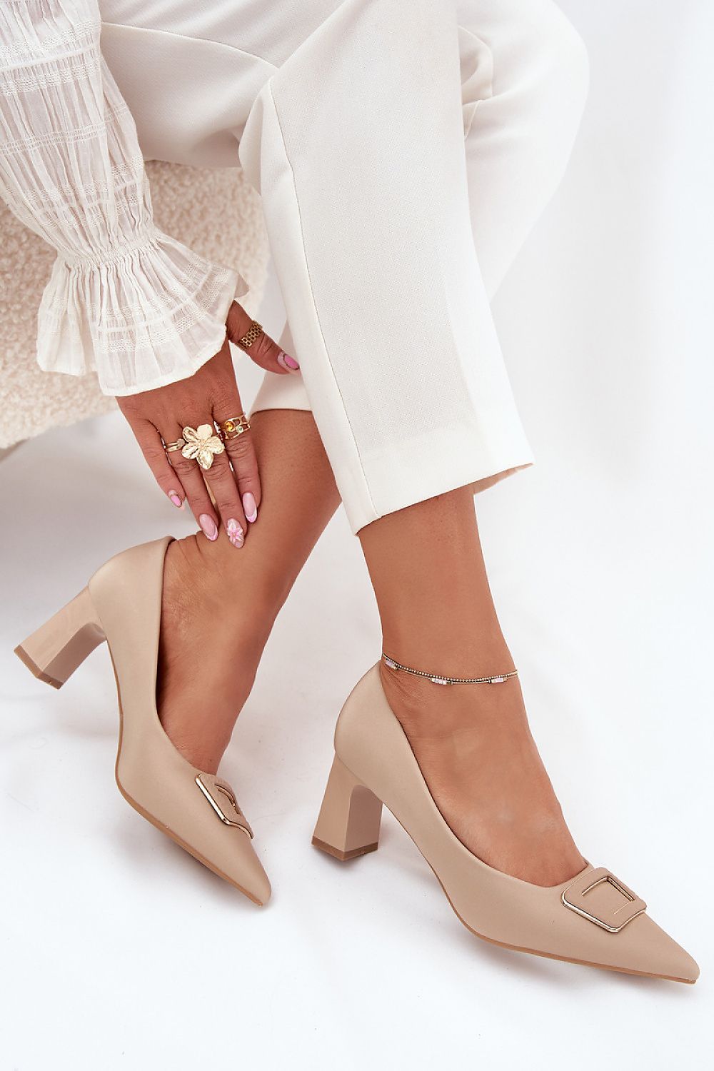  Magassárkú körömcipő model 216314 Step in style 