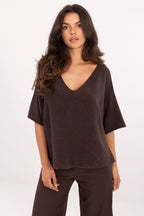  Rövidujjú pulóver model 216679 Italy Moda 