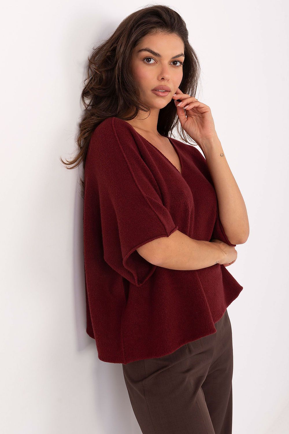  Rövidujjú pulóver model 216680 Italy Moda 