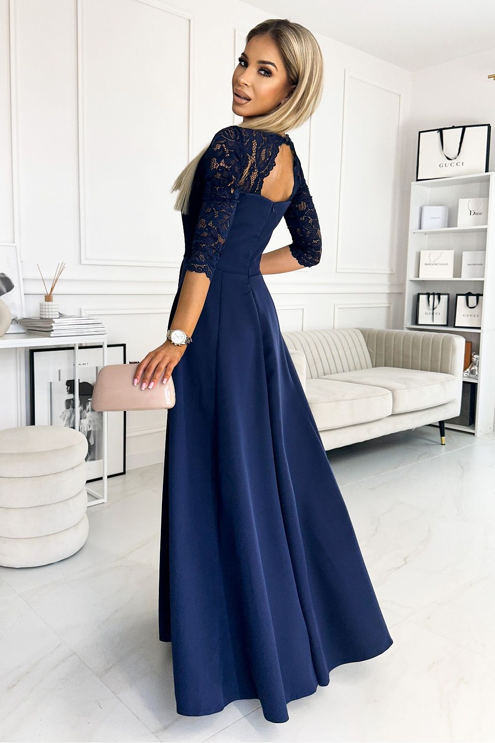  Hosszú ruha model 177069 Numoco 