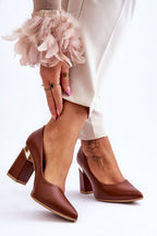  Magassárkú körömcipő model 177683 Step in style 
