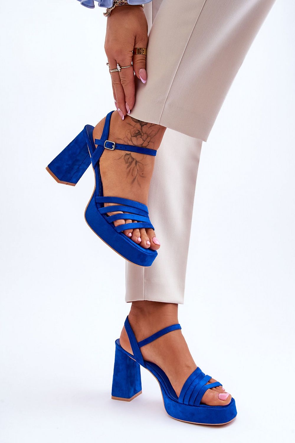 Magassarkú szandál model 179123 Step in style 
