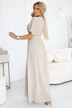 Alkalmi ruha - bézs - Numoco