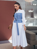 Dressastore - farmer-fehér ingruha